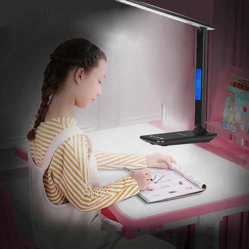 Lamp Plus 3-in-1 Lampe mit Handy-Ladegerät, Uhr und Thermostat