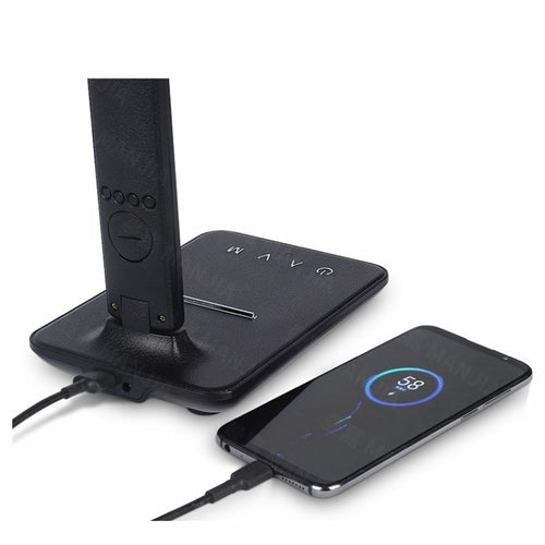 Lamp Plus 3-in-1 Lampe mit Handy-Ladegerät, Uhr und Thermostat