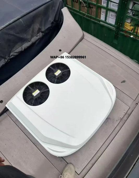 12V24V RV Truck Bus Electric Air Conditioner 48V Parking Cooler Double Fan Rotor Compressor 12volt Inverter air Conditioning