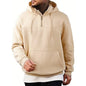 Winter Men's Casual Fleece Hooded Sweatshirt  Plush Loose Solid Color Pullover Half Zipper With Pocket Tops Male Sports Jacket