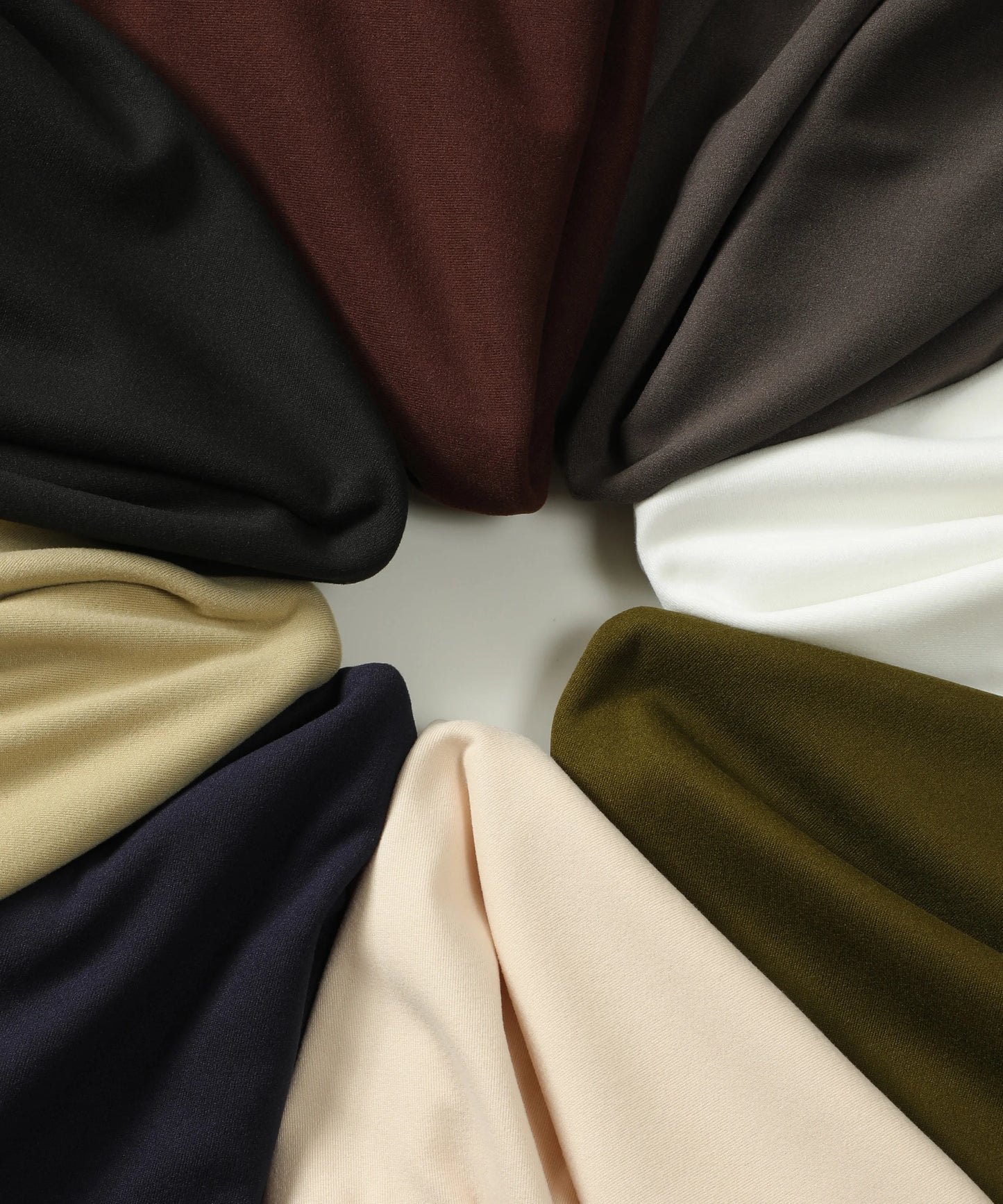 Men's Solids Long T-Shirt Mock Neck Fashion Pullovers Autumn and Winter New Outdoor Long Sleeve High-Elasticity Basics Tops