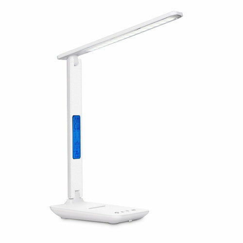 Lamp Plus 3-in-1 Lampe mit Handy-Ladegerät, Uhr und Thermostat