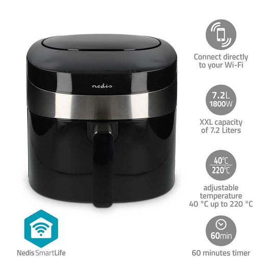 Nedis SmartLife Heißluftfritteuse
