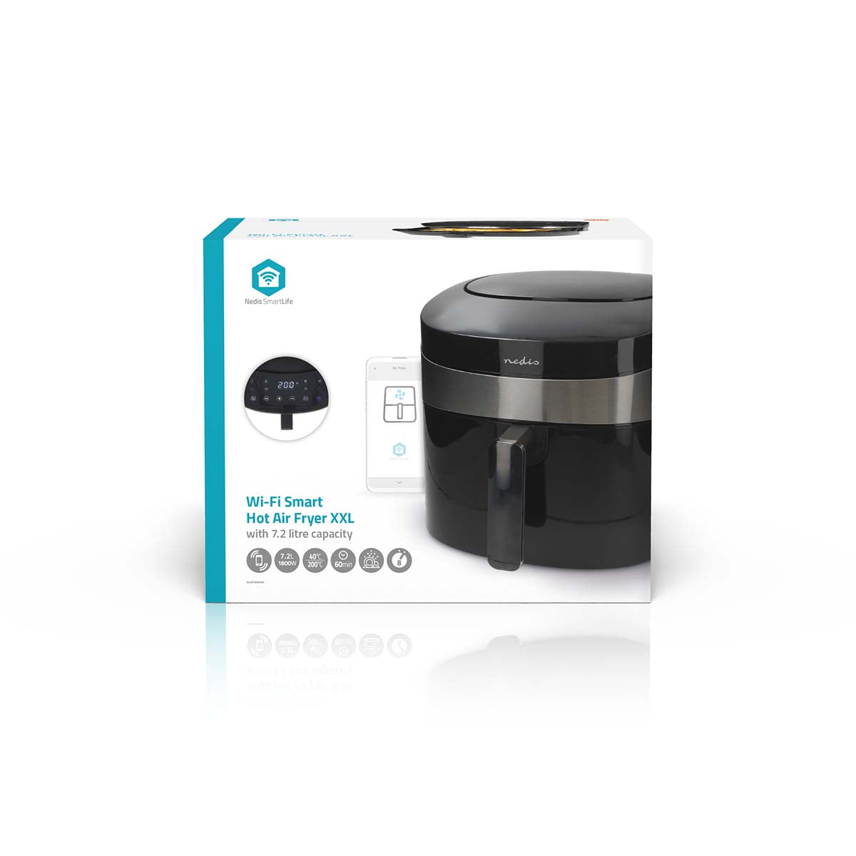 Nedis SmartLife Heißluftfritteuse