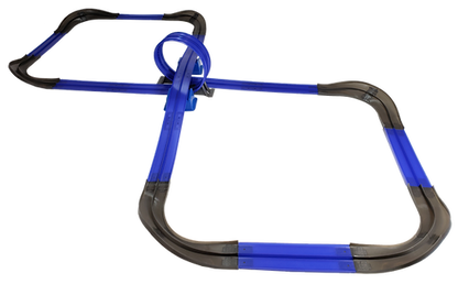 Super 8 Loop Glow in the Dark R/C Slot Racing 46ft Track