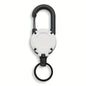 1/2/4pcs Extendable Retractable Holders Keychain Badge Reels Heavy Duty Clip With Carabiner Key Chain For Men Outdoor Bags