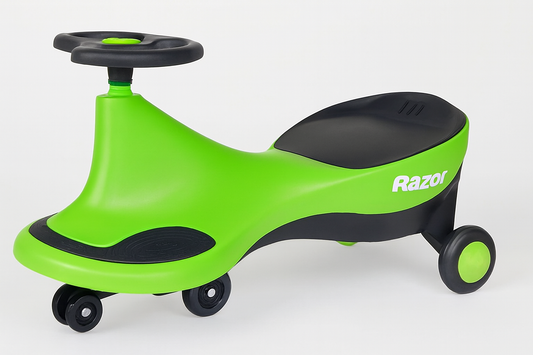 Razor Green Ride-On Wiggle Car for Kids